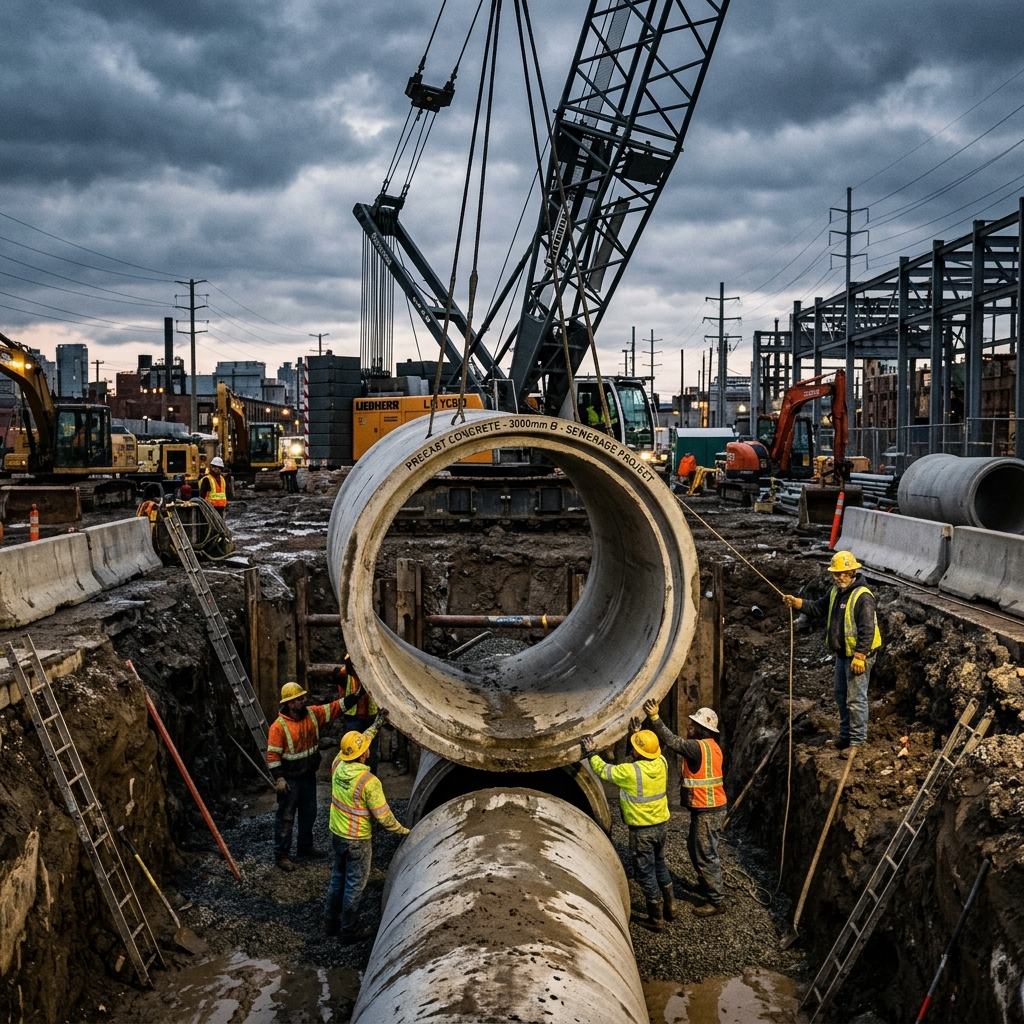 Urban sewerage network